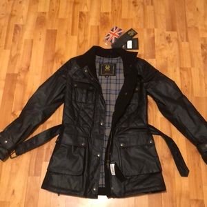 Belstaff-Quilted 3 Quarter Length Ladies Jacket